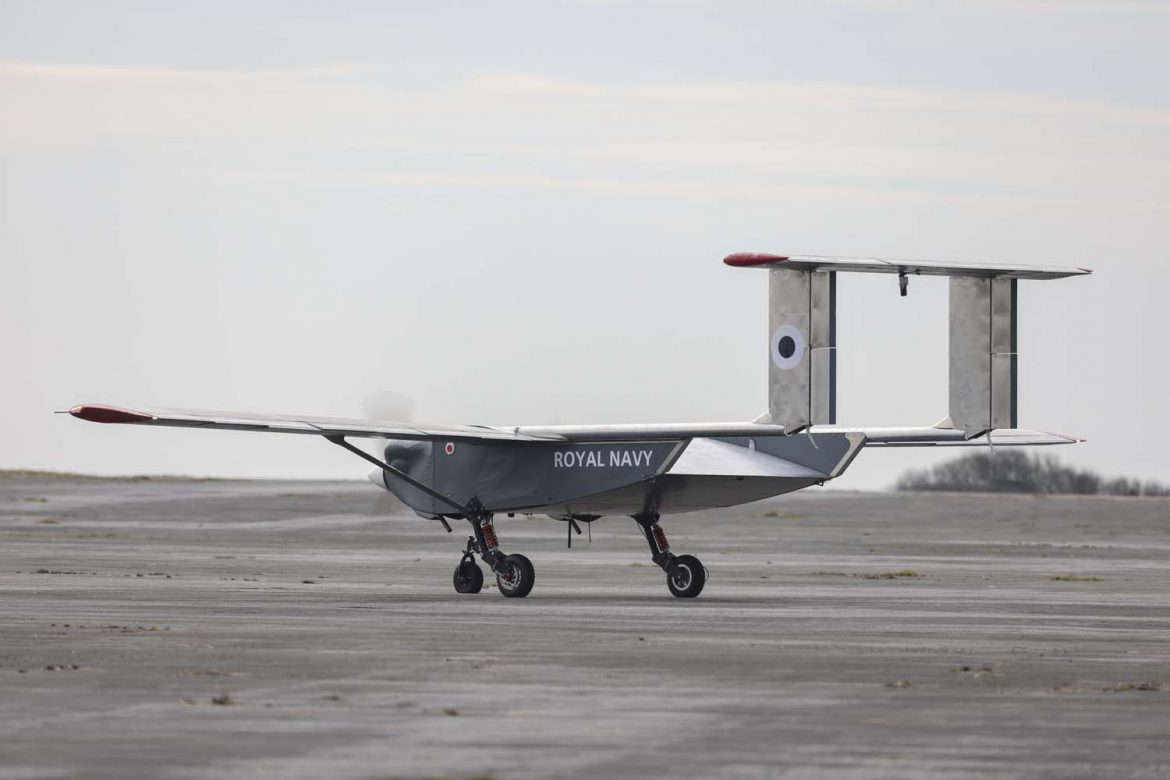 UNMANNED AERIAL VEHICLE TRIAL DEMONSTRATION Drones deliver in trials by Royal Navy