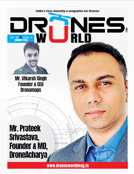 Drones World monthly magazine Jan 2023
