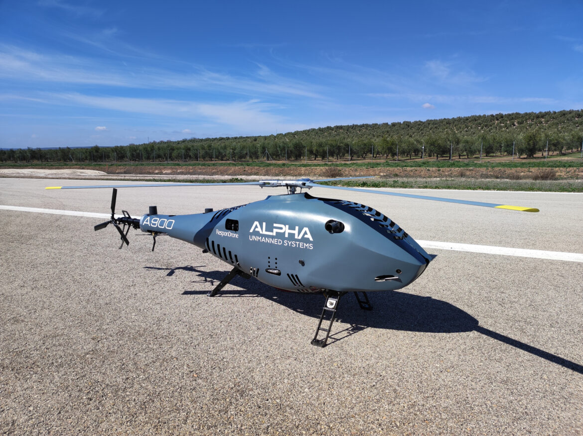 U.S. Government Expands UAV Fleet with Alpha 900 Helicopter Drones U.S. Government Expands UAV Fleet with Alpha 900 Helicopter Drones