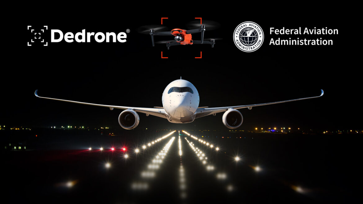 Dedrone technology to be installed at second airport in ongoing support of FAA