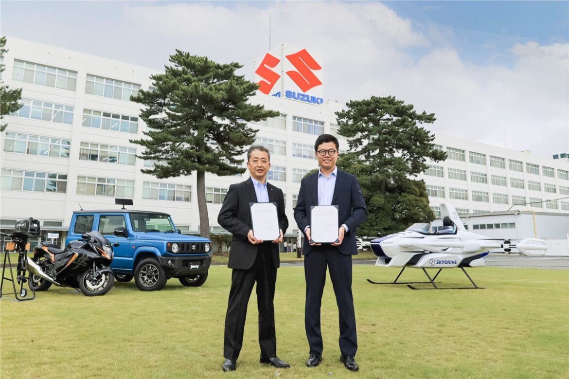 SkyDrive Reaches Basic Agreement with Suzuki to build eVTOL Aircraft