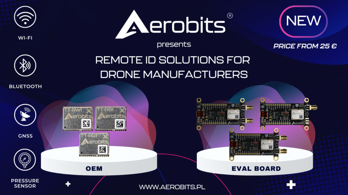 Remote ID solutions for drone manufacturers