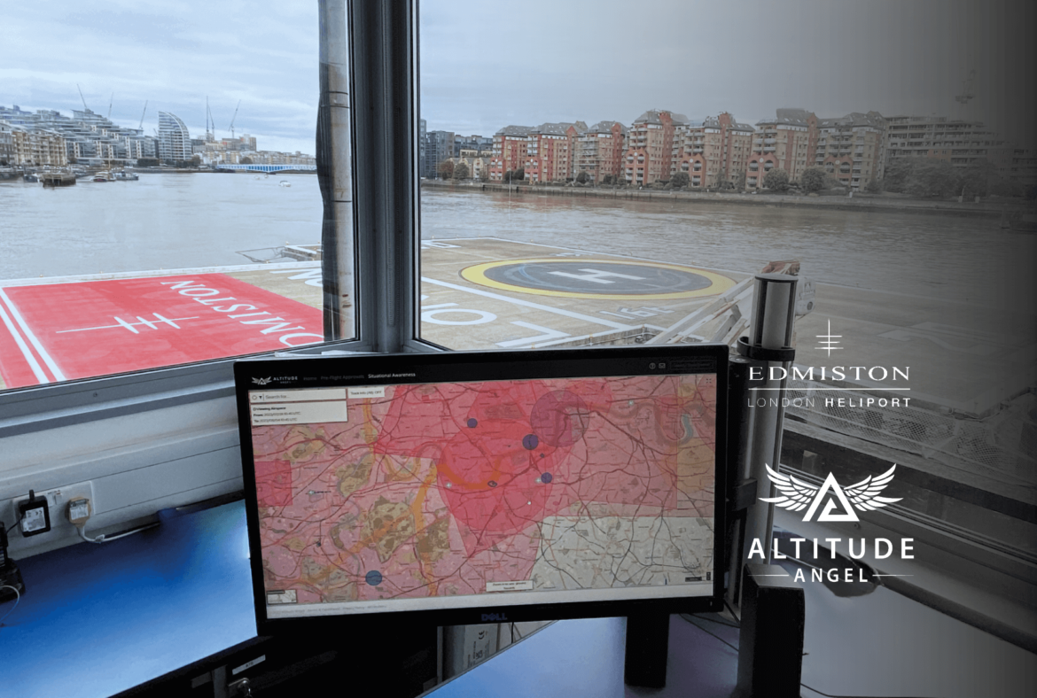 The London Heliport Deploy Altitude Angel’s Approval Services Platform The London Heliport Deploy Altitude Angel’s Approval Services Platform