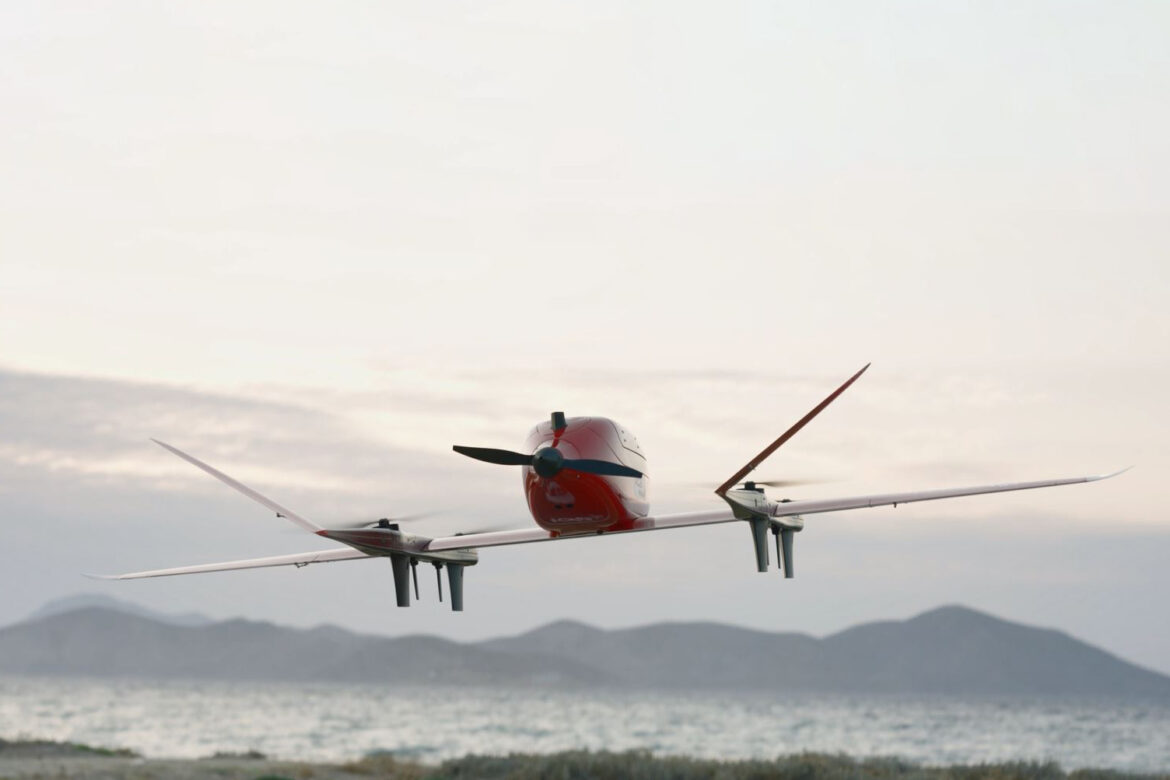 Greek Islands connected by BVLOS drone deliveries of parcels and emergency goods