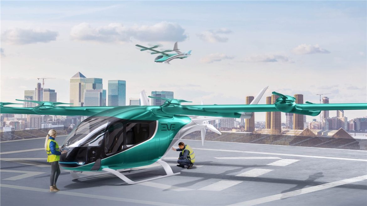 Thales air data solution to enable the smooth and safe flight of Eve Air Mobility's eVTOL aircraft