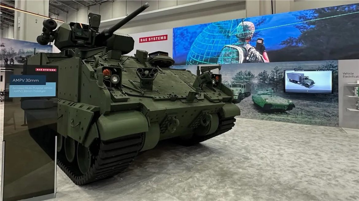 BAE Presents 2 Armored Multi-purpose Vehicle Prototypes Equipped With Different Mission Capabilities at Ausa