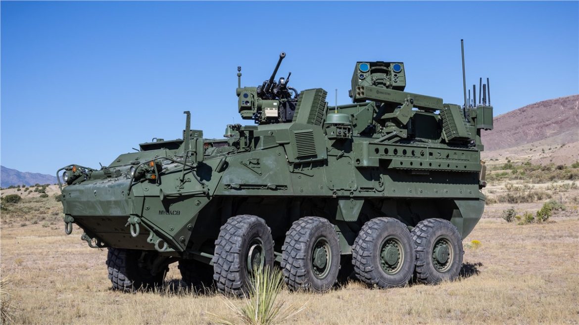 Leonardo DRS and BlueHalo Successfully Demo New Counter-UAS Directed Energy Stryker Leonardo DRS and BlueHalo Successfully Demo New Counter-UAS Directed Energy Stryker