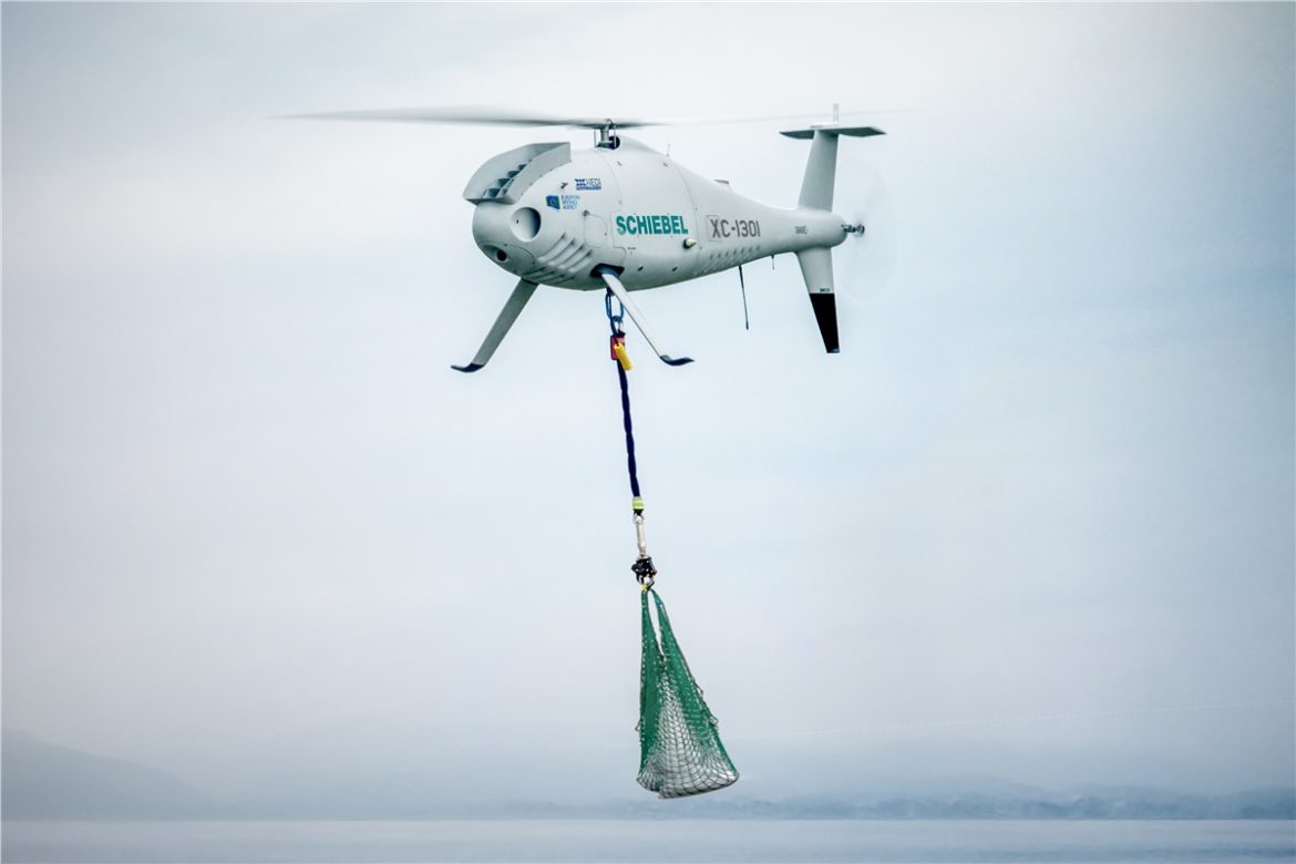 Schiebel Camcopter S-100 UAS Selected by EDA for Cross-domain Logistics Programme