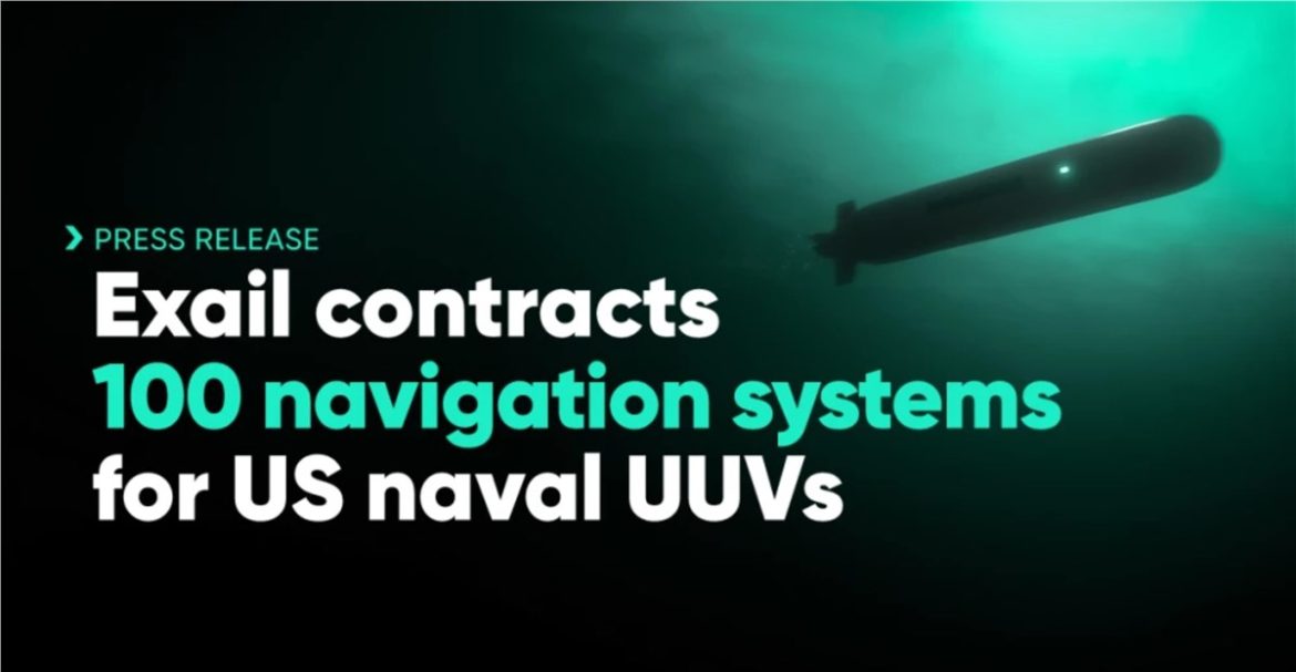 Exail Partners With US Key Player to Supply 100 Navigation Systems for Naval UUVs
