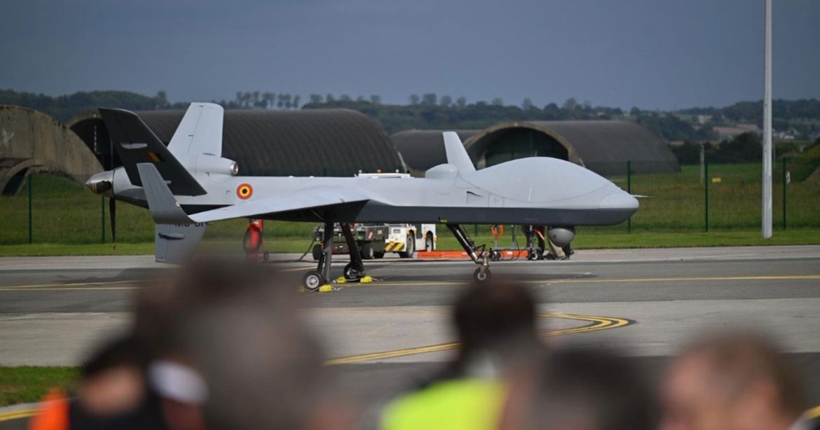 MQ-9B SkyGuardian Flies for First Time in Belgium MQ-9B SkyGuardian Flies for First Time in Belgium