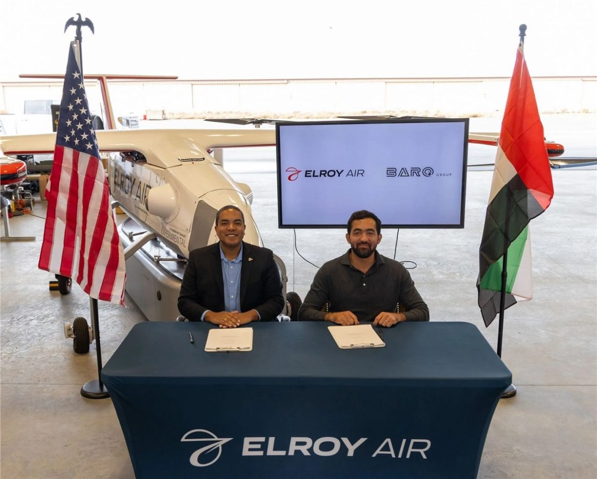 Barq Group Signs Initial Agreement with Elroy Air to Set Up $200M JV for Chaparral Manufacturing and Services in Abu Dhabi