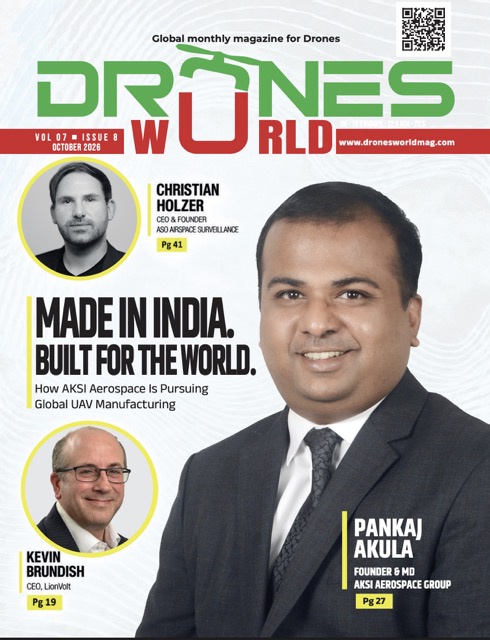 DRONES WORLD COVERPAGE OCTOBER 2026
